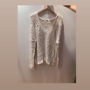 Free People Fuzzy Oversized Sweater